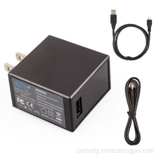 NEW mobile phone Charger 5.35V 2A with Micro usb& 2.5*0.7mm cableNew